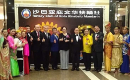 亚太会张瑛财 荣任沙巴文华亚庇扶轮社社长