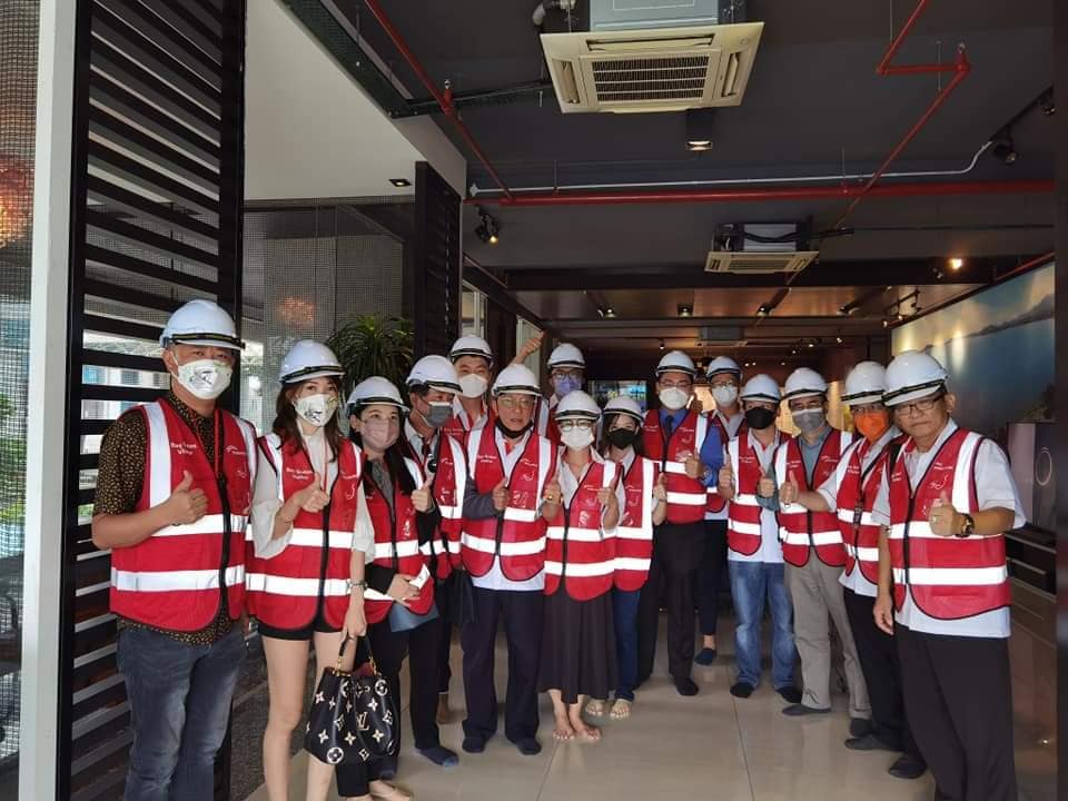 亚太会实地考察绿能智能地标—Bay Suite