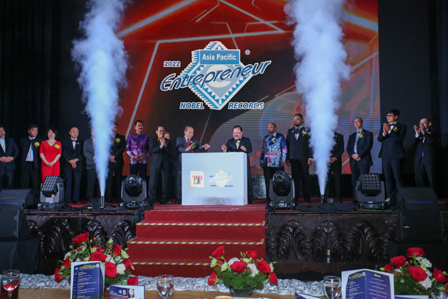 The Asia Pacific Entrepreneur NOBEL Records Book Of Records 2022 Successful End