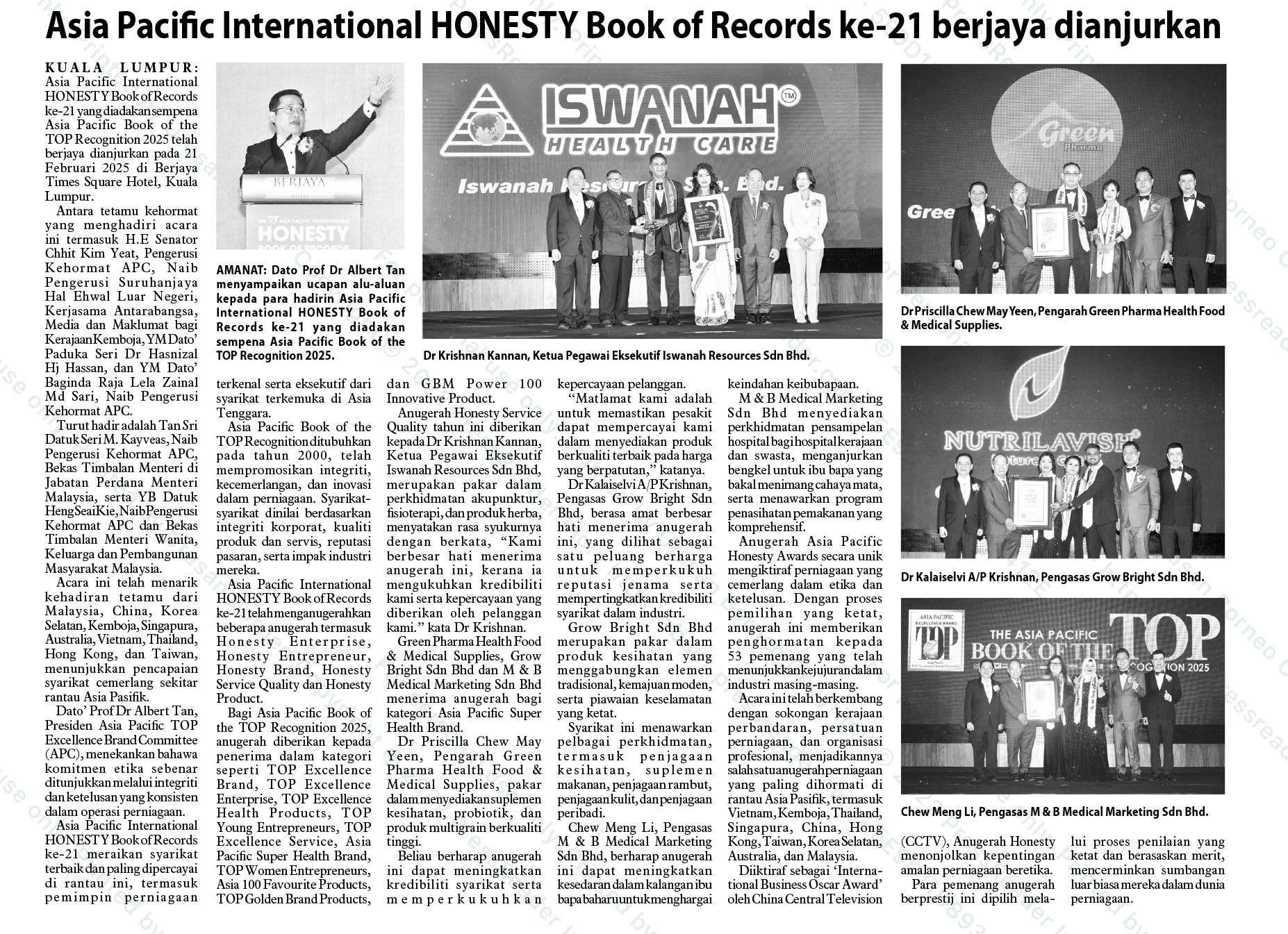 Forging a New Era of Business Excellence in the Asia Pacific